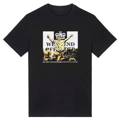 Fit Weekend Offender Graphic Cotton T-shirt Unisex Summer Short Sleeve Fashion Brand Tee Luxury Casual Vintage Tees