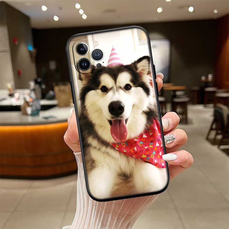 NH32 husky dog New High-End Shell Phone Case for Redmi Note 8 9 Pro Max 9S 9T 9C NFC 8T 8A 10A A4