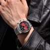 PAGANI DESIGN PD1827Newest 41mm Men Quartz Watches Japan TMI VK63 Vintage Five Bead Chain Strap Waterproof Luminous Reloj Hombre