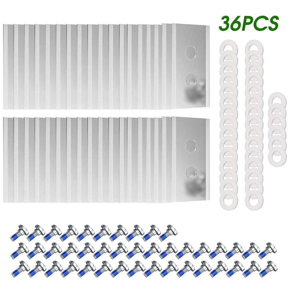 Lawn Mower Blades Head Replacement Heavy Duty Universal Robot Lawn Mower Accessories For Mammotion Luba Yuka  24/30/36pcs