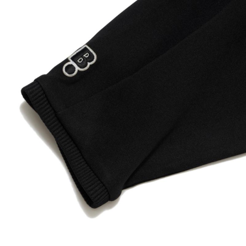 Blu DoT 7 8 Sleeve EssenTial Collar T shirT Bk