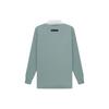 Fear Of God Essentials Sweatshirt Ss23 Letter Print Polo Collar Misty Blue Kids Kids sweatshirt FOG-SS23-167