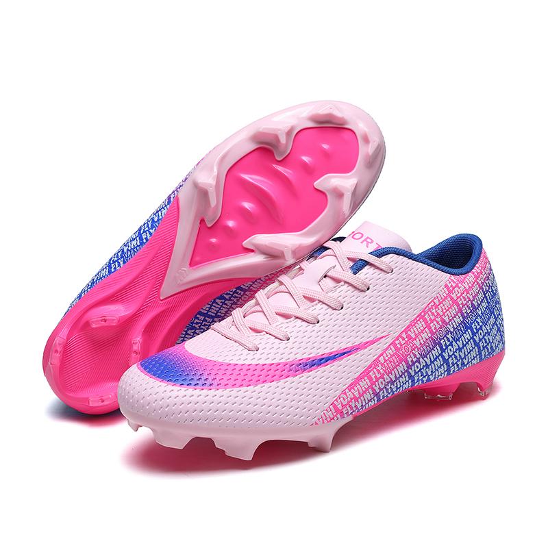 New Men Soccer Shoes Light Sneakers High-quality Football Boots Grass Cleats High-top Non-Slip Match Indoor Hot-selling Outdoor