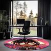 Juice WRLD Printed Round Rug Carpet Chair Rug Area Rug Entryway Doormats,for Office Chair Living Room Bedroom Kitchen Room.
