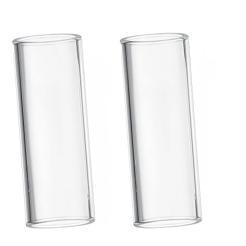

The ultimate guitar slides, 2-piece set, guitar finger slides, guitar slide tone bars, slides, glass bottlenecks, 70 x 25mm