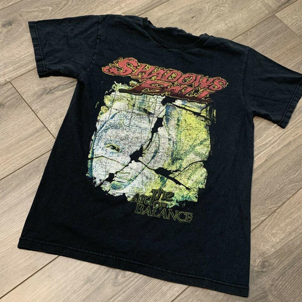 Shadows Fall The Art Of Balance T-shirt Cotton Unisex All Sizes Unisex T-Shirt XXXXL