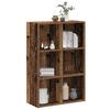 Bookshelf Sideboard Vintage Wood Look 66 x 30 x 98 cm Engineered Wood