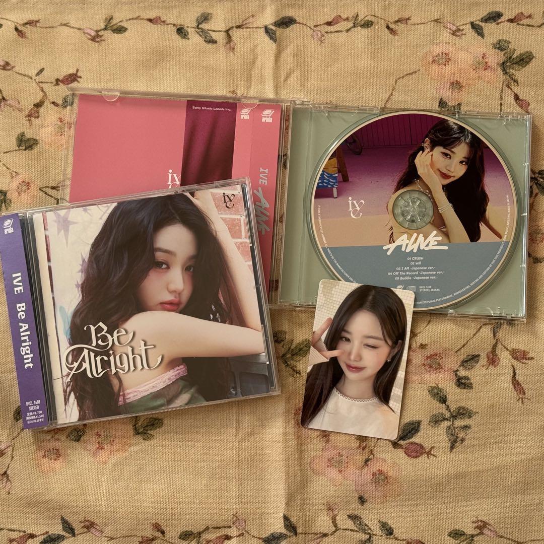 

[USED] IVE ALIVE / Be Alright Wonyoung Set
