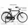 Scale 110 Diecast Metal Model Retro Bicycle Toys Vintage Bike Mens Collectible