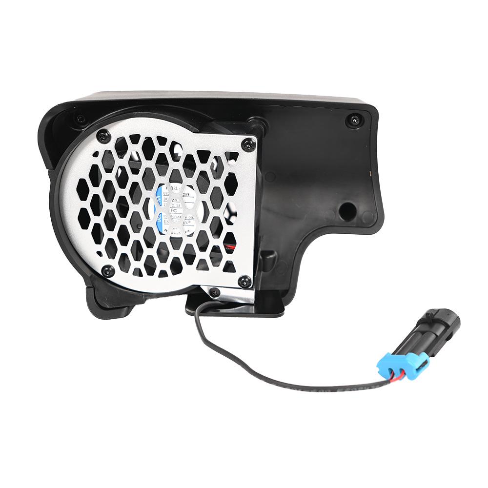 Black Engine Radiator for Harley Road Glide, Street Glide, Road King (2017-2025) Motorcycle Accessories 15
