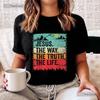Jesus The Way Truth Life Shirt, Christian Worship Graphic Tee For Men Women