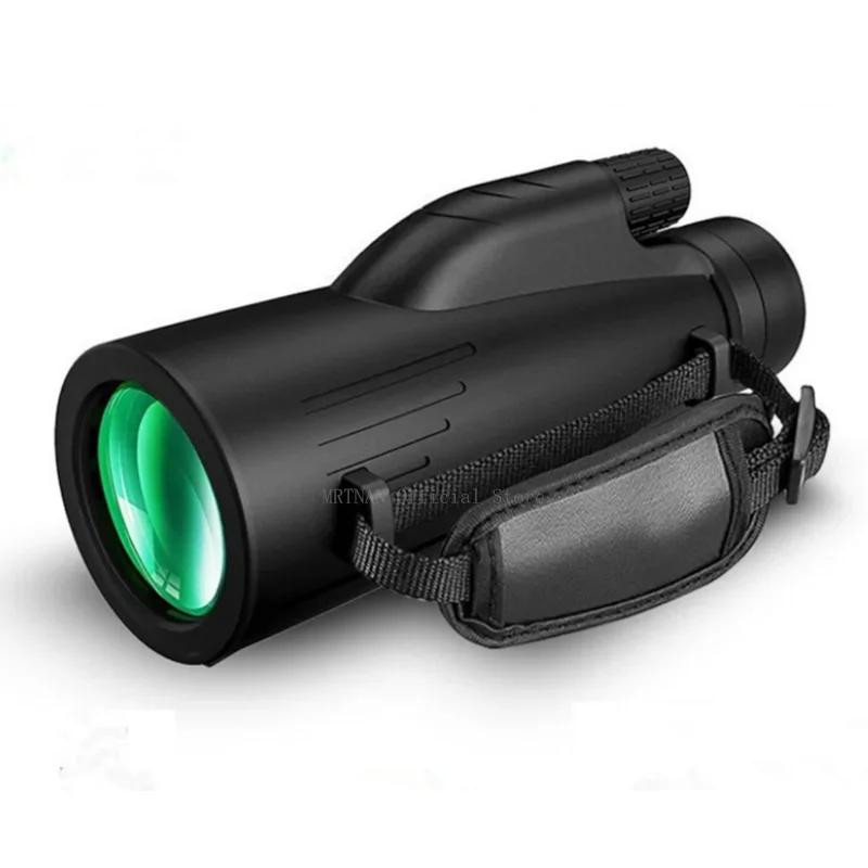 Powerful 50X60 Monocular Portable Professional Telescope with Low Light Night Vision Long Range for Hunting Camping