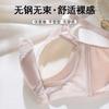 Original Glossy Underwear Women's Small Breasts Gather and Show Large Breasts, Anti-sagging, Super Comfortable Mulberry Silk Bra Women