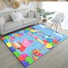 Peppa Pig Customize Your Name Carpet Design for Playrooms Kitchen Living Rooms Balcony Antislip Carpet Office home decor Wedding Party Gift