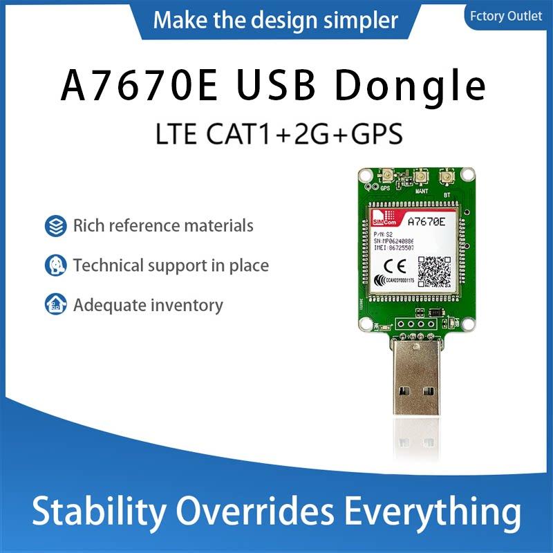 SIMCOM A7670G A7670E A7670G 4G Module USB Dongle