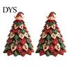 Easy Christmas Sewing Patterns DIY Quilted Fabric Tree Craft Kit, Vintage Patchwork Set Decorative Art Projects for Tabletop Decor, Handmade