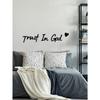 3 Piece Trust in God Metal Wall Art Religious Christian Gift for Women Inspirational Home Decor
