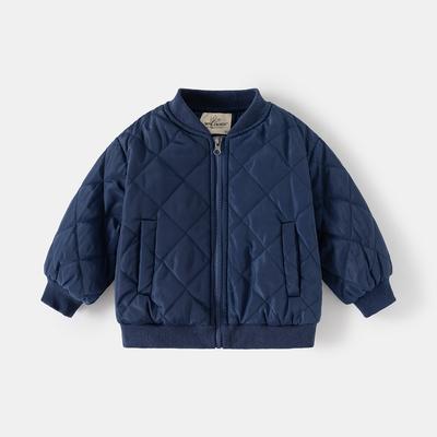 Leichte Baumwollkleidung für Jungen, wattierte Kinderjacken, warme Baumwollkleidung für Herbst und Winter, Babyjacken im ausländischen Stil