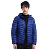 Men's Hooded Lightweight Warm Winter Down Jacket - Trendy Outerwear with White Duck Down