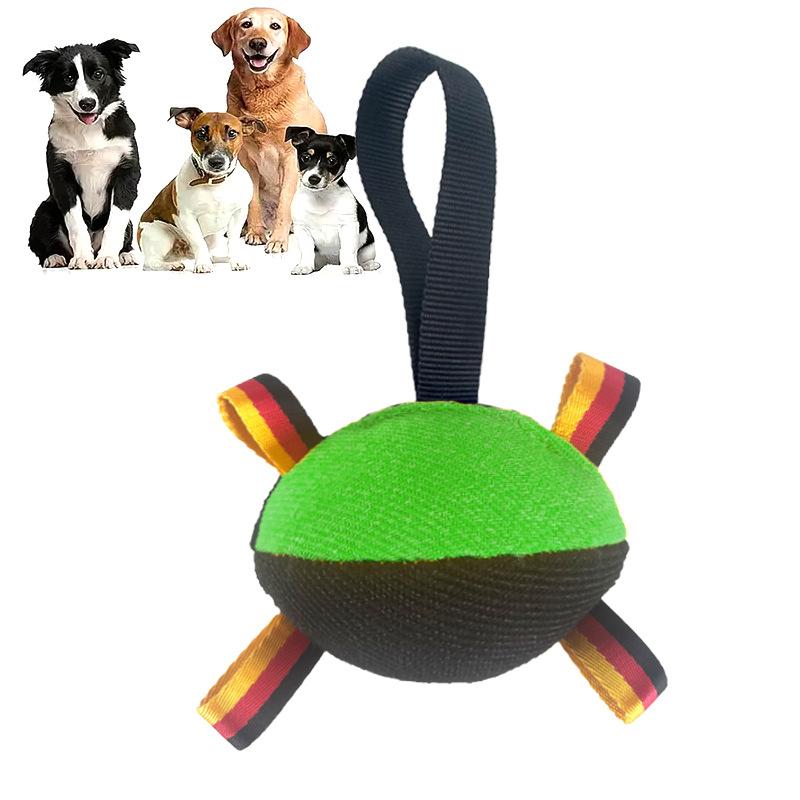 Dog Training Bite Bag Pet Toy Outdoor Interactive Drag Tug of War Dog Toy Tear-resistant Bite Bag зелёный