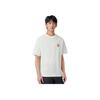 MLB Logo Loose Fit Round Neck Short Sleeve T-Shirt Unisex T-Shirt Cream 3ATSM0854-50IVS