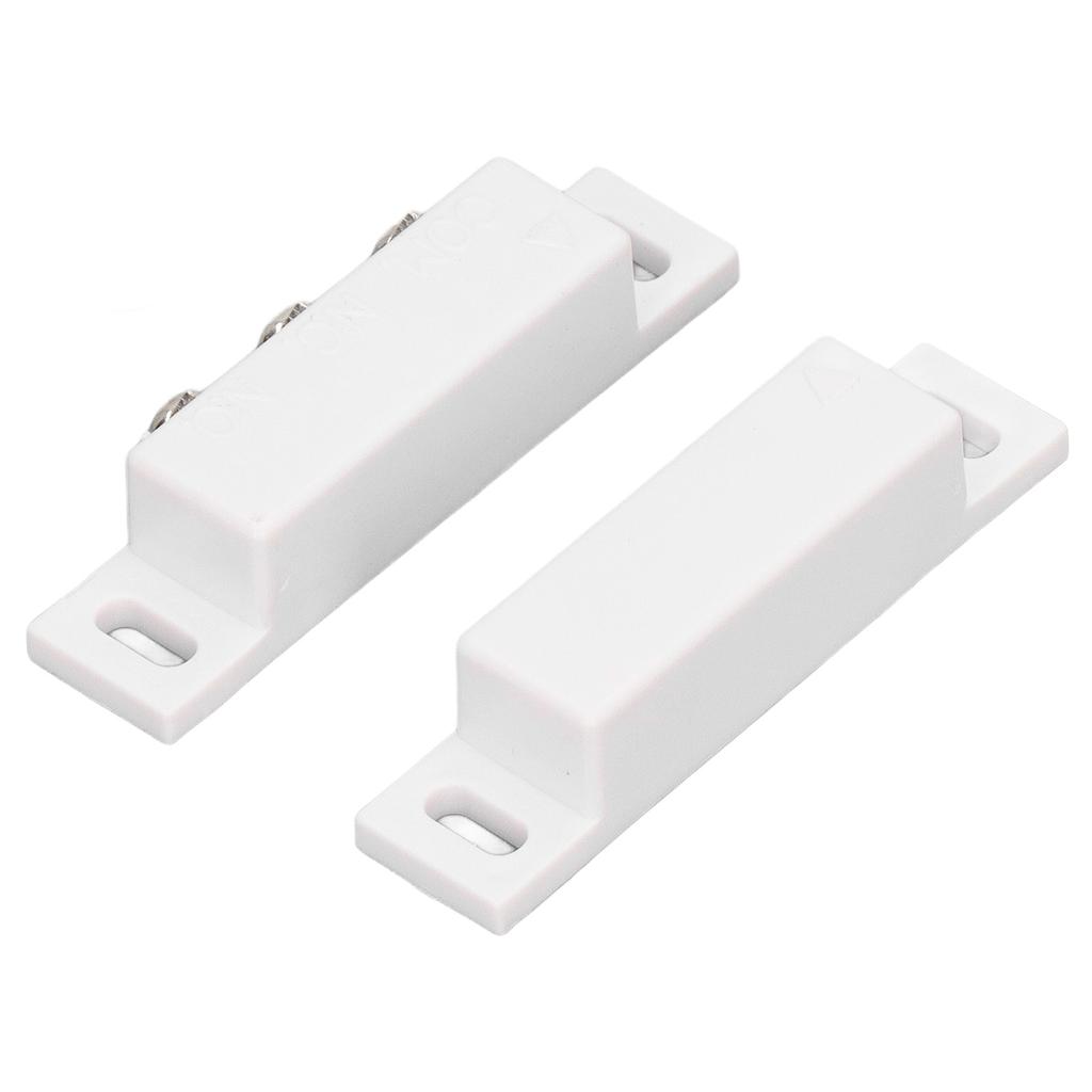 2pcs Magnetic Reed Switch Normally Open Closed Magnetic Contact Switch for Door Wall
