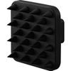 Yamazaki Magnet Scalp Massage Brush Handle Soft Type Black Approximately W7D7H5cm Tower Floating Storage Head 1770