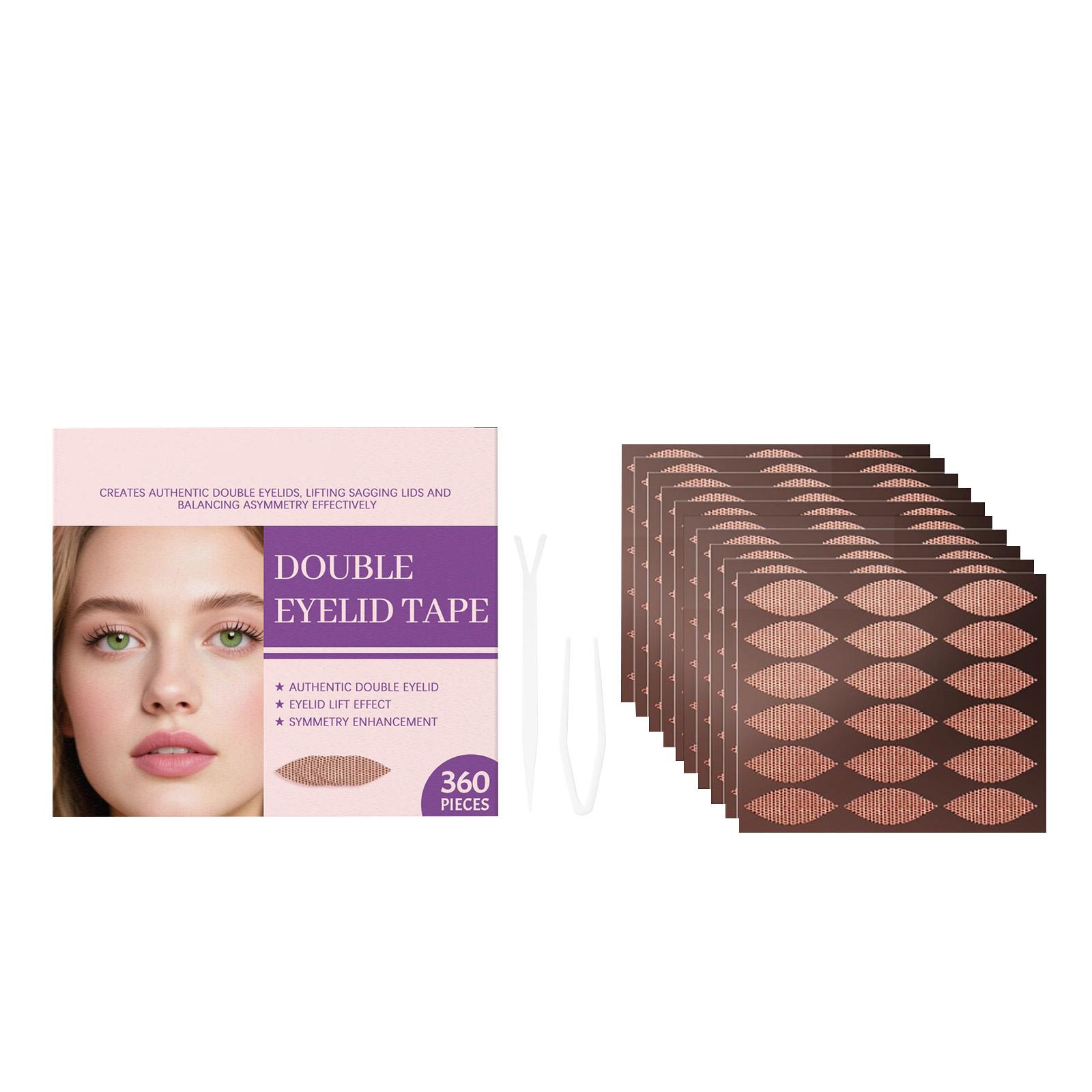 

Natural Double Eyelid Tape 360pcs, Instant Reinforcing Adhesive, Suitable For All Eyelid Types,5ml One Size белый