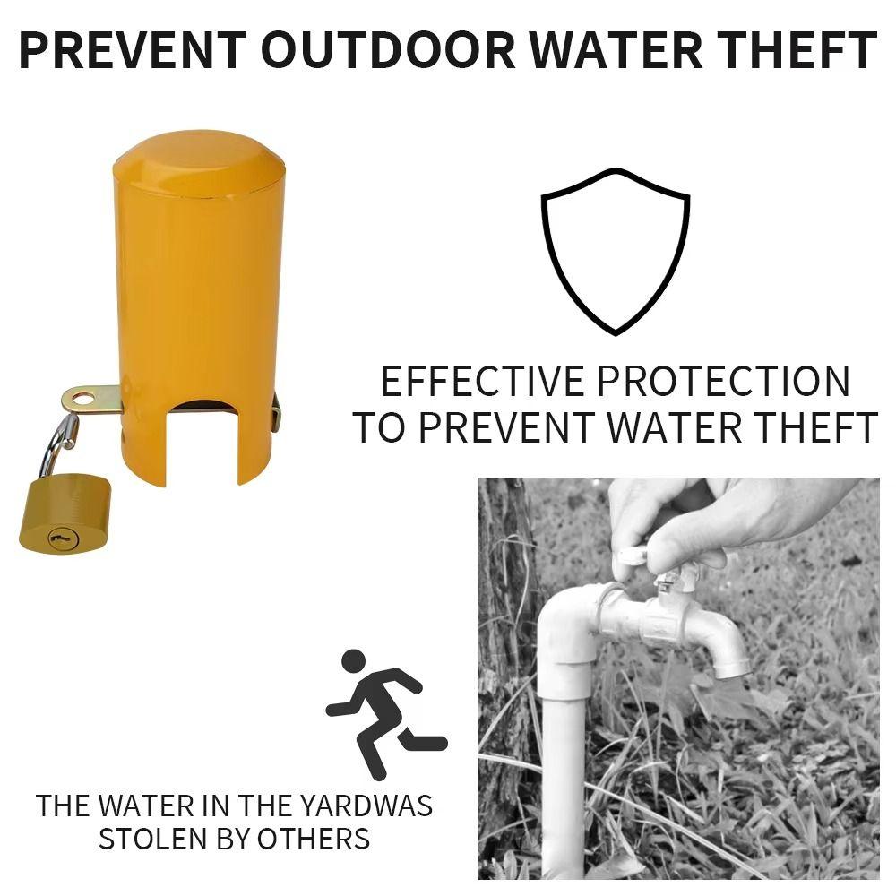 Heavy Duty Water Spigot Cover Theft Protection Faucet Lock Faucet Protective Cover  Garden