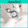 Schmuckuhr für Damen mit Quarzwerk und einzigartigem diamantförmigem Zifferblatt