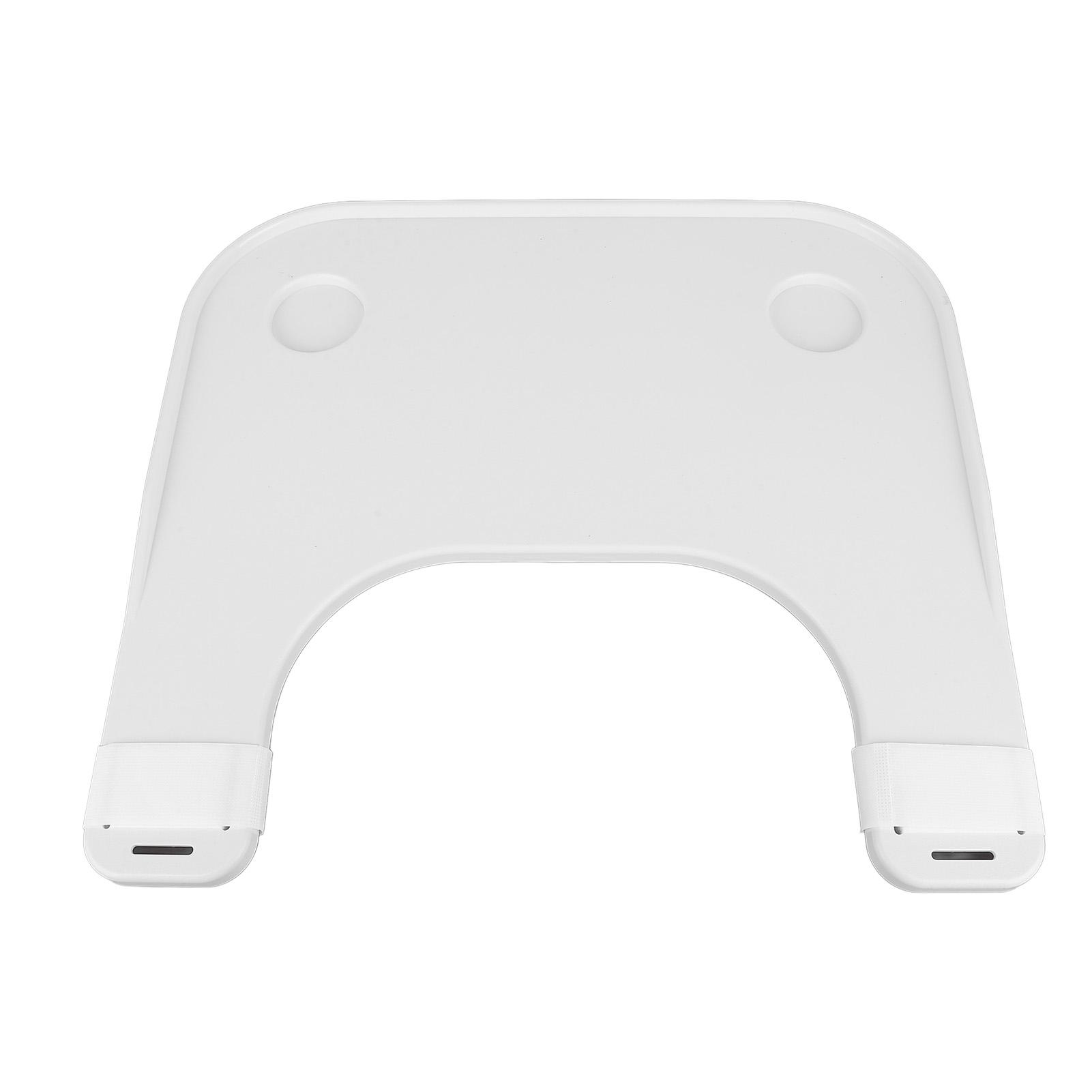 

Поднос для инвалидной коляски, столик для еды, чтения, письма, съемный столик для инвалидной коляски с 2 чашками