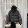 Winter new candy color puff hooded down jacket women's short thickened warm bread jacket household jacket tide