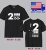 Two Tone 2 Tone Records The Specials Men#039;s Black Size S5XL Unisex T-Shirt