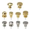Single Hole Design Cabinet Drawer Knob Space Aluminum Round Door Handle Cupboard Knob Drawer Door Handle Furniture Accessories