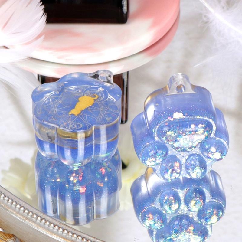 Animal Resin Mold Cat-Paw Silicone Epoxy Casting Mold for DIY Pendant Jewelry Making Handmade Lovely Keychain Craft