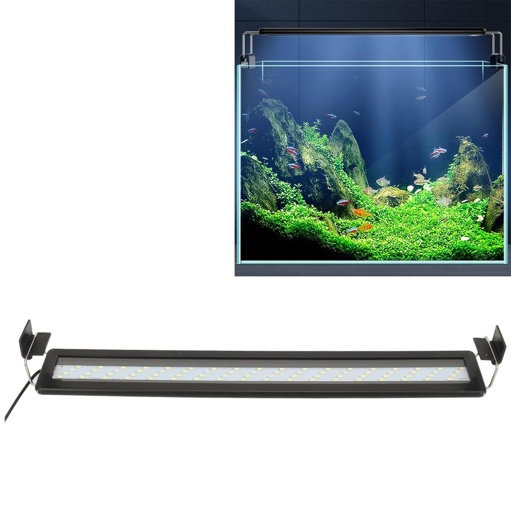 LED Aquarium Light 6W 3 Colors Modes Timer Function Aquarium Light for 20 Inch to 24 Inch Fish