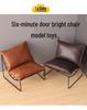 1/6 Scale Wrought Iron Sofa Chair Mini Model for BJD Dollhouse