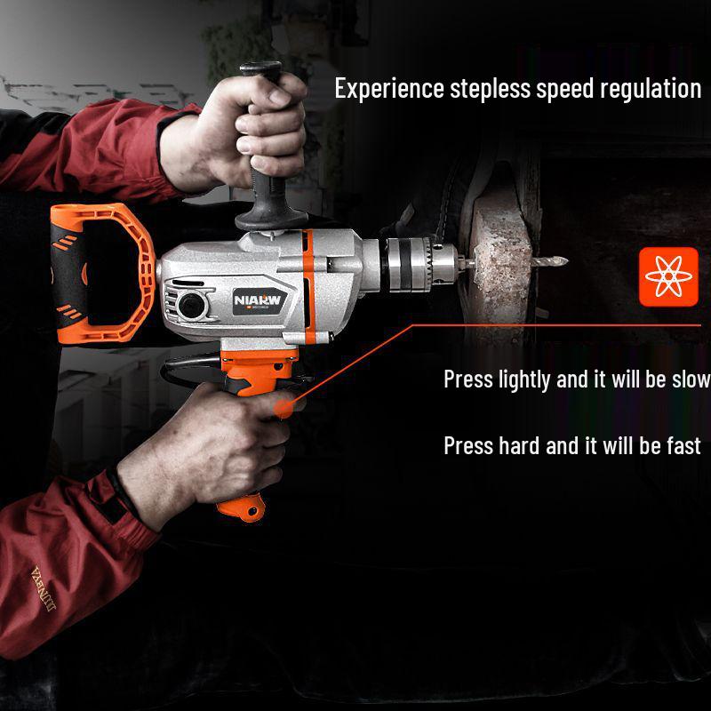 Nai Er Hui High Power Multi-functional Electric Mixer for Paint, Putty, Cement, and Mortar