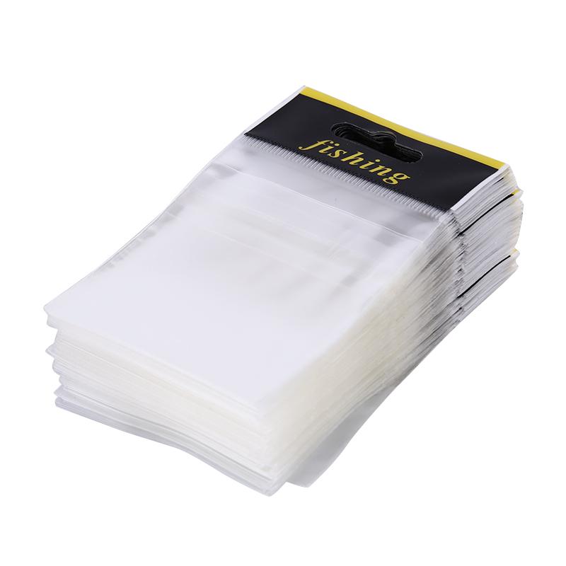 100 Stück Kleine Fischhakenbeutel Anglerzubehör Tasche Angeltasche Für Angelgeschäft