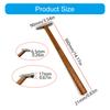 Premium Stainless Steel Car Dents Removal Hammer With Ergonomic Wood Handle For Professional Vehicle Body Repairs