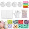 Peau de Balle Vide en TPR Kit DIY Squishy Anti-Stress Remplissable Transparent Fournitures Créatives Faites Main Pour Jouets Fidget Personnalisés