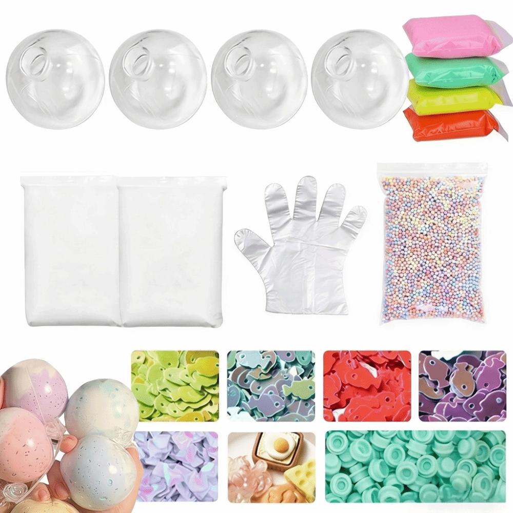 Tpr tukša bumbiņas āda DIY mīkstais
