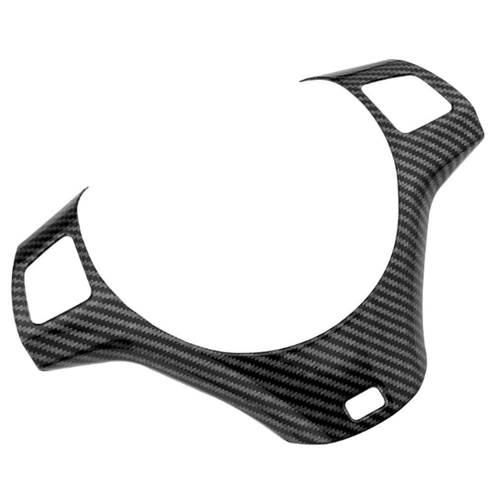 1 Pezzo/Set ABS Copertura Decorativa Pannello Volante Auto Rivestimento Striscia Adesiva per BMW Serie 1 3 E87 E90 E92 E93 2005-2011 2012