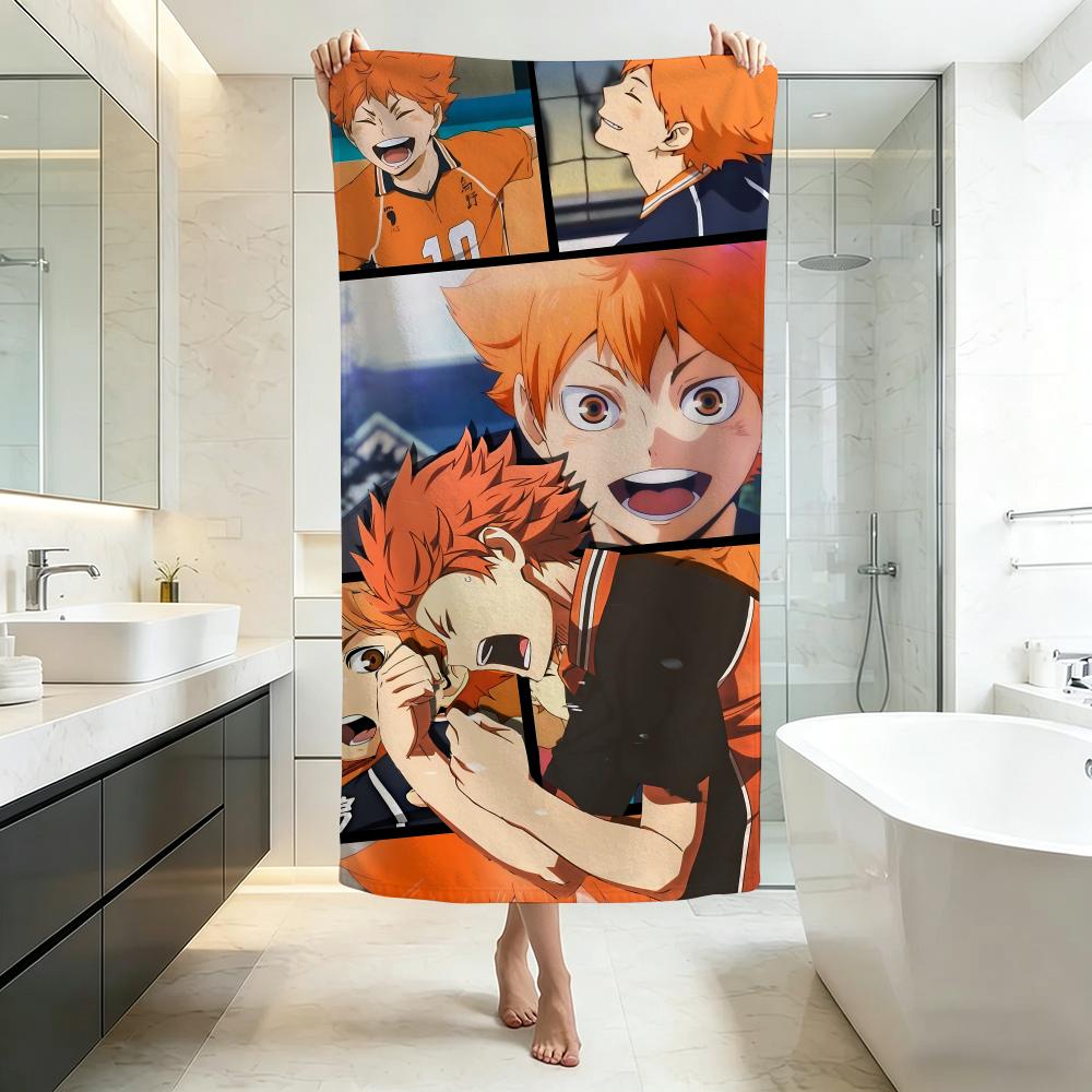 Energetic-Haikyuu!!S Towel Five-Star Hotel Quality Eco-Friendly Ultra Soft Thick Towels & Beach Towels