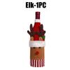 Holiday Knitted Wine Bottle Covers Christmas Sleeves Decorations for Wine Champagne Festive Gift Wrap Bottle Covers