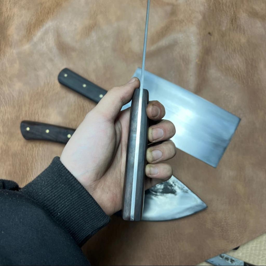 8.3 Inch Chef Knife Powder Alloy Steel Blade Wood Handle Slicing Vegetables Cleaver Meat Japanese Kitchen Knife Customizable