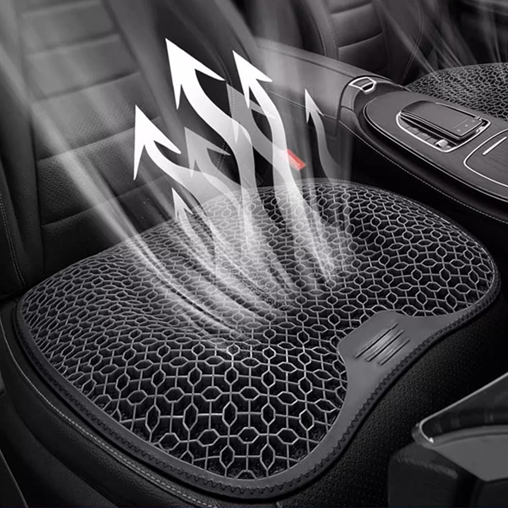 Car Summer Seat Gel Cushion Seat Cover Front Rear Cushion Universal Car Office Seats Breathable Auto Seat Mat Protector Accessor