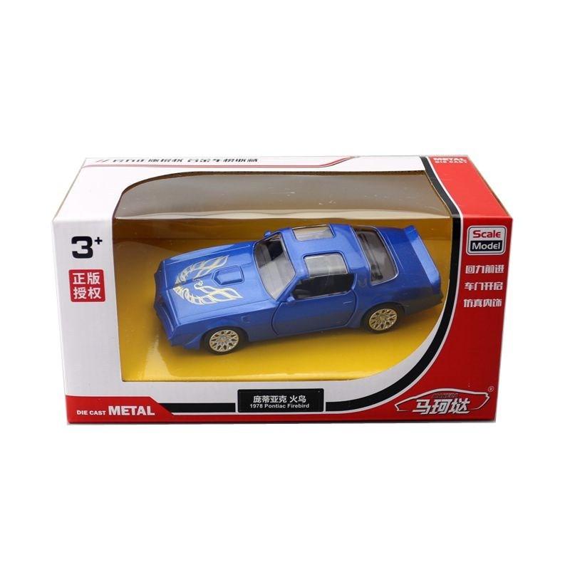 Car Alloy Firebird Model With Inertia Control For Collectors Kids And