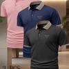 3Pcs Men's Tag-Free Polo Shirts Breathable Comfort Short Sleeve Athletic Workout Golf Casual Shirts