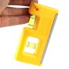DOITOOL Mini Level, Small Level, High-Precision Vertical Level, Level Tool, Compact and Cute, Small Level Bubble Level, Bubble Measuring Instrument, L